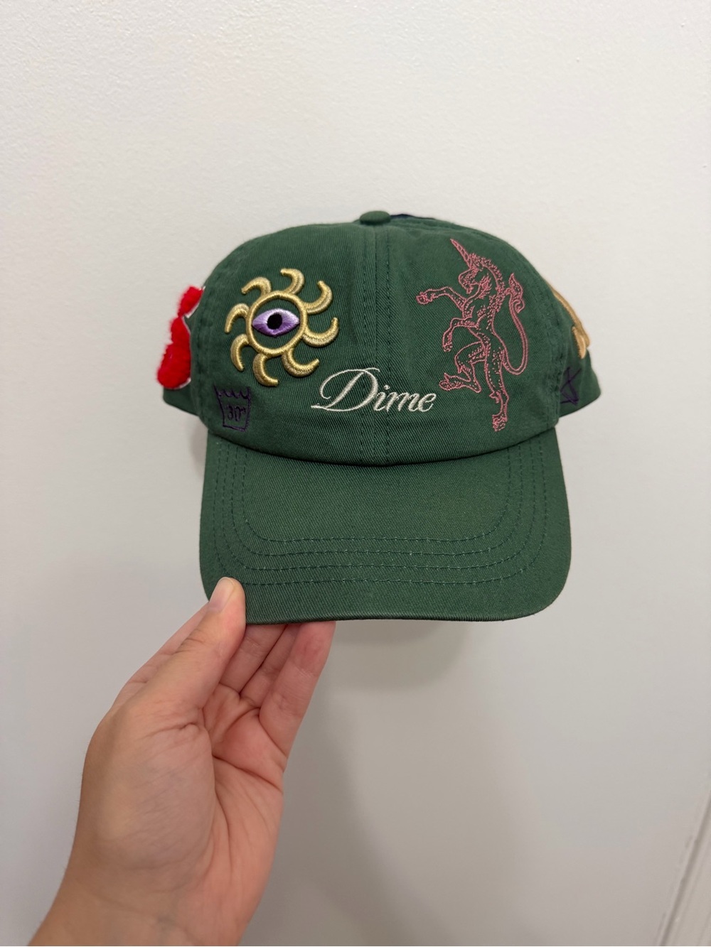 Dime Codex Mix Cap, Multi-Logo Embroidery